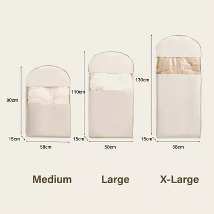 🔥2025 SALG - Plassbesparende hengende klespose med selvkomprimerende glidelås