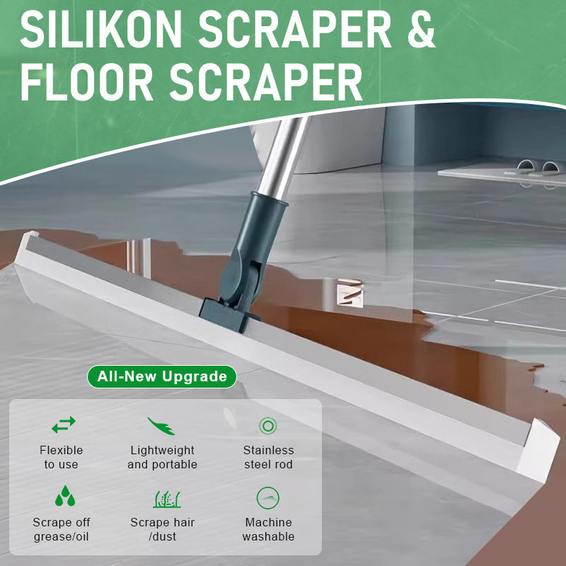 🧹 Magic silikonkost og gulvskrape