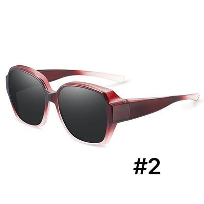 😎Solbriller med UV38-beskyttelse, egnet for briller🔥Kjøp 1 få 1 gratis