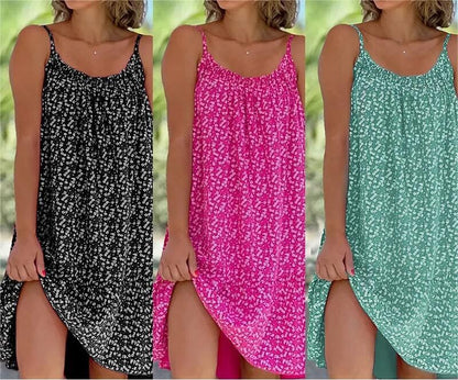 🔥 2025 Ny camisolekjole med trykk