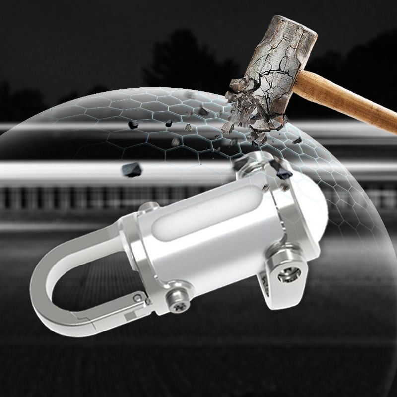 1200LM Superlys Mini Nøkkelring Lommelykt Vanntett