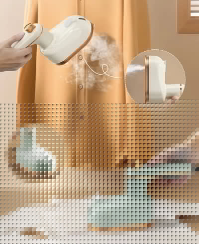 💛Bærbart mini-dampstrykejern