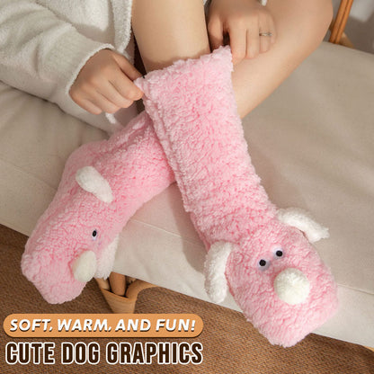 Vinter snøbelegg teppe sokker