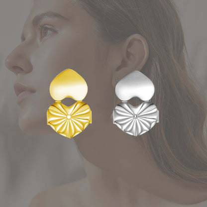 Hjerteformet øreringlås