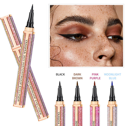 Farget vanntett eyeliner