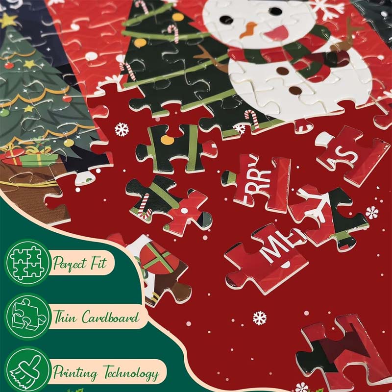 Julekalender Puslespill Blindboks