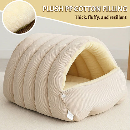 Vintervarm sovepose for kjæledyr