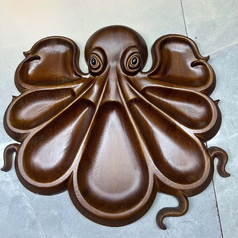 Rustikk blekksprut Charcuterie-tallerken