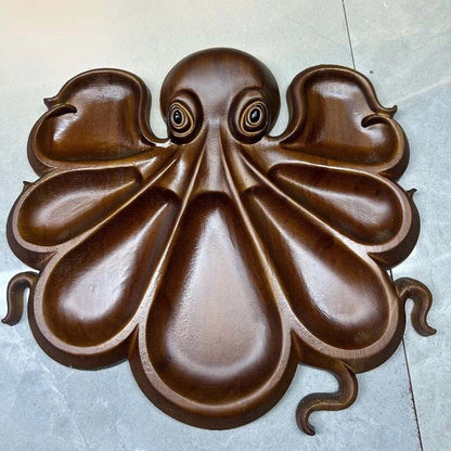 Rustikk blekksprut Charcuterie-tallerken