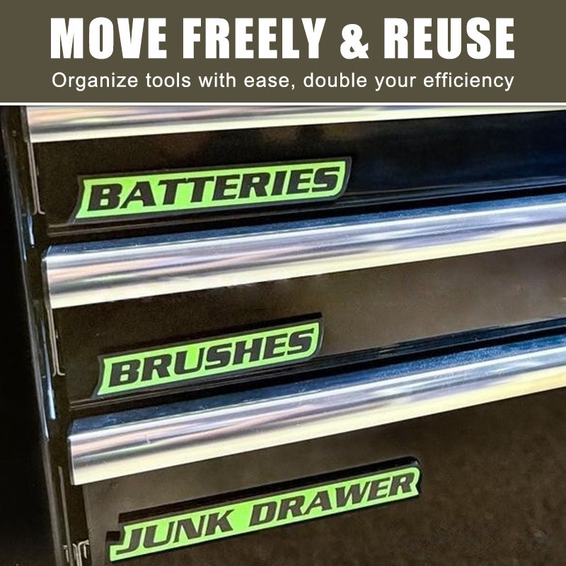 🔧✨ Magnetiske verktøykasseetikette🔧📚