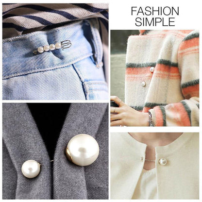 Perlebrosje klesdekorasjon Clips