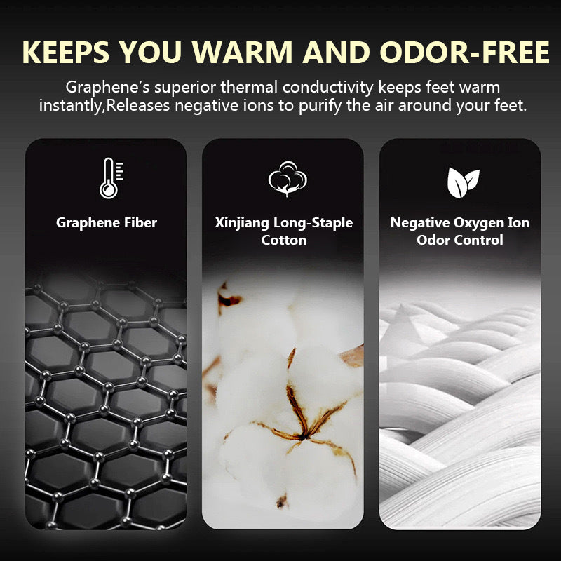 Antibakterielle grafensokker (5 par)