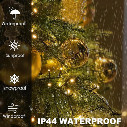 🎄 LED Ring Five-pointed Star Christmas Tree Light 🎄