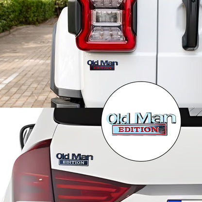 🚗 Old Man Edition bilemblem