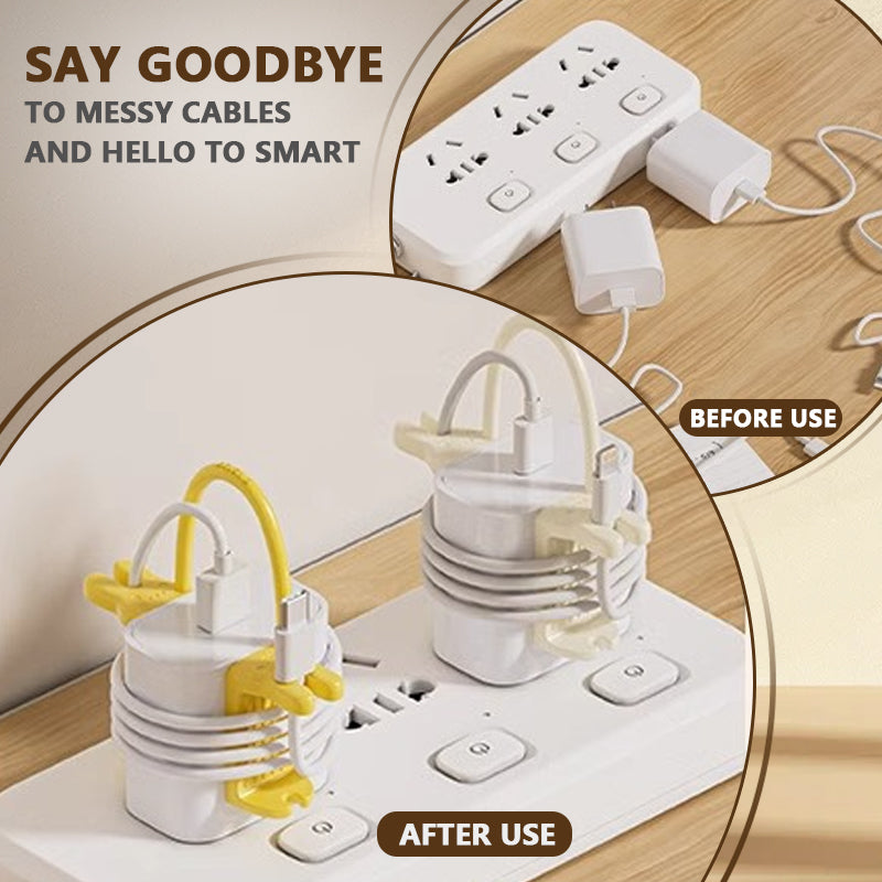 Organisator for telefonens ladekabel (2 stk)