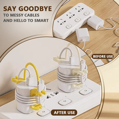 Organisator for telefonens ladekabel (2 stk)