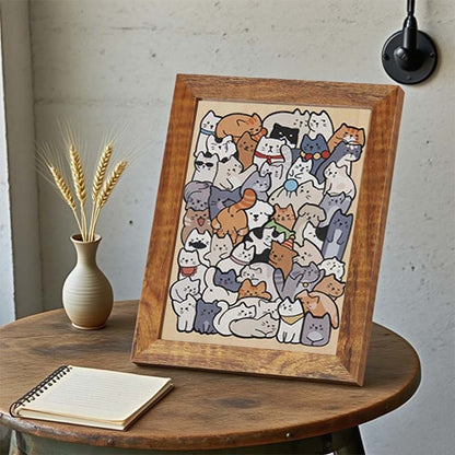 Gjør-Det-Selv Dyrepuslespill