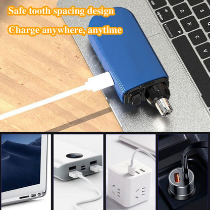 Bærbar nesehårtrimmer (smertefri og presis)