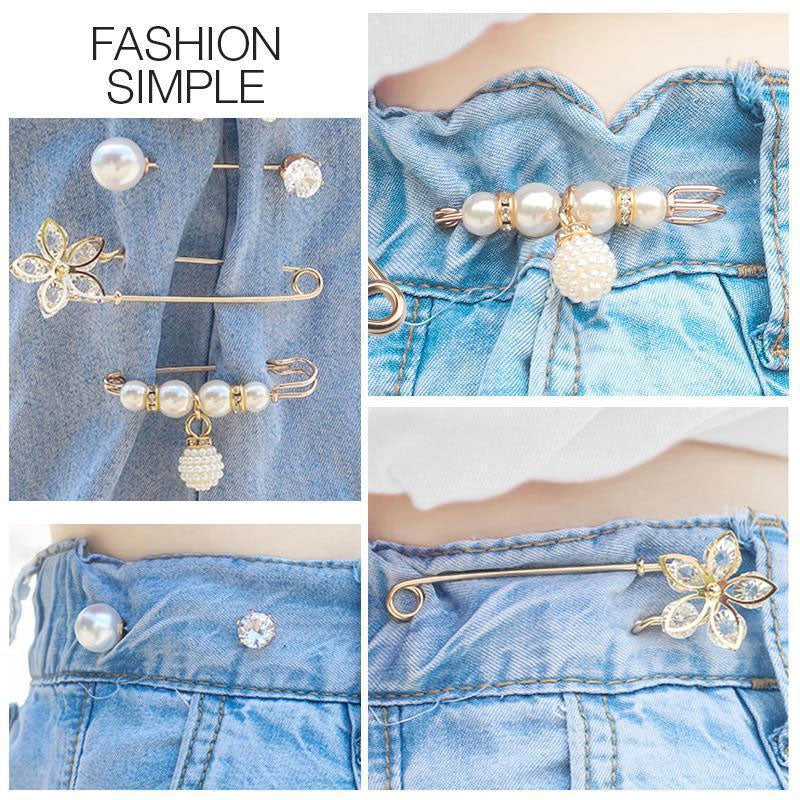 Perlebrosje klesdekorasjon Clips