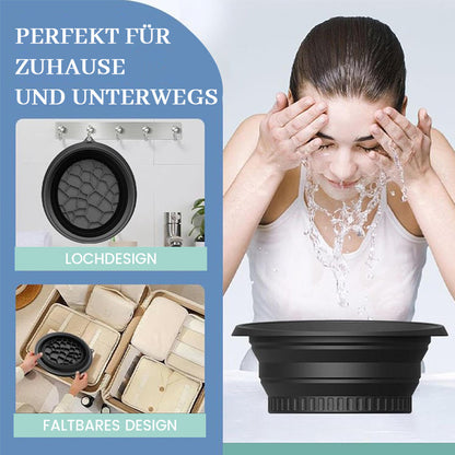 Sammenleggbar servant i silikon