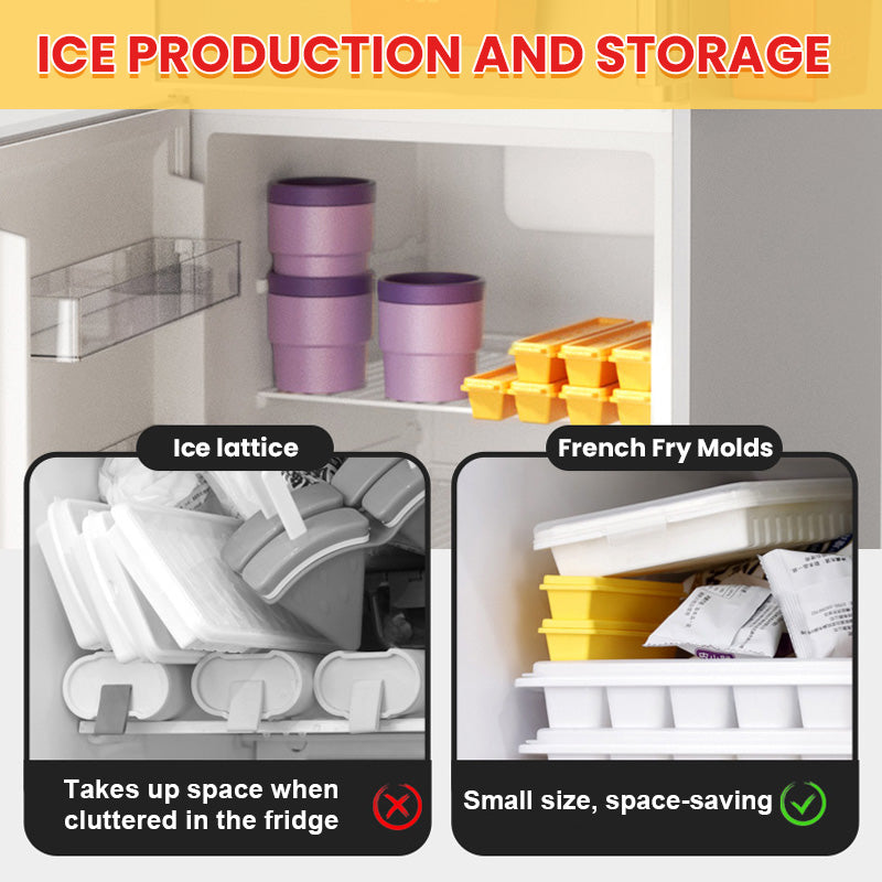 Pommes frites i stripeform