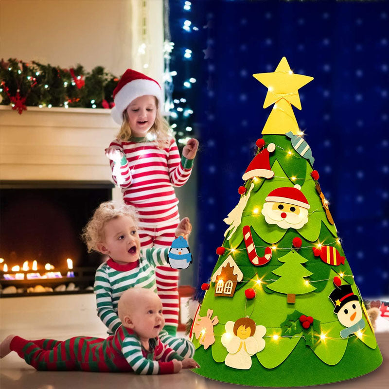 Filt Juletre Diy For Barn