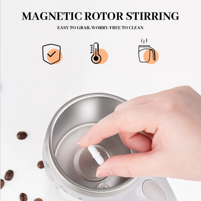 Automatisk magnetisk rørebeger