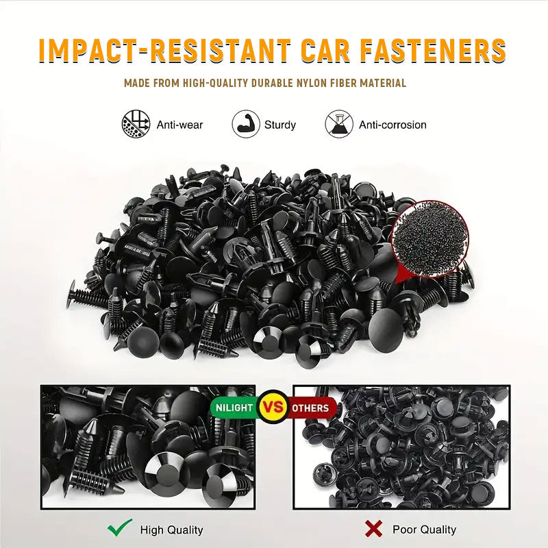 Reparasjonssett for bilklips