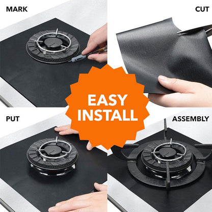 Høytemperaturbestandig beskyttelsespute for komfyren