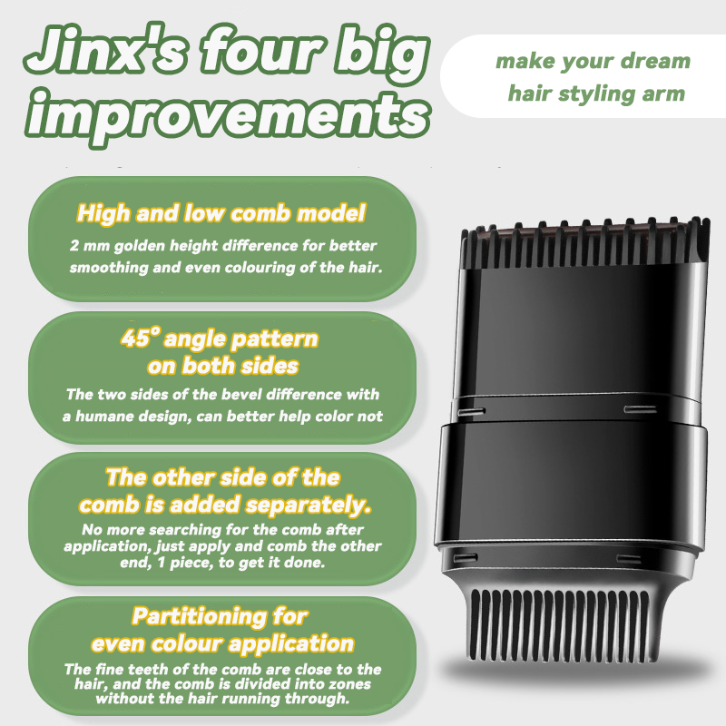 ❤️Äitienpäivän spesiell gave🎁Hårsalong Hårfargingskam