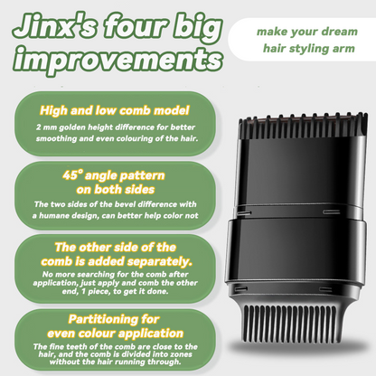 ❤️Äitienpäivän spesiell gave🎁Hårsalong Hårfargingskam