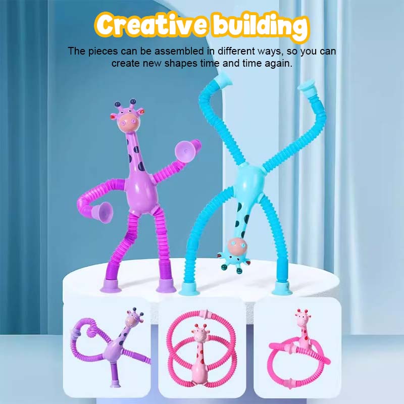 Teleskopisk Sjiraffleke Med Sugekopp