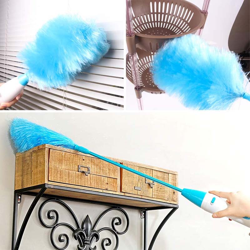 Elektrisk roterende støvsamler