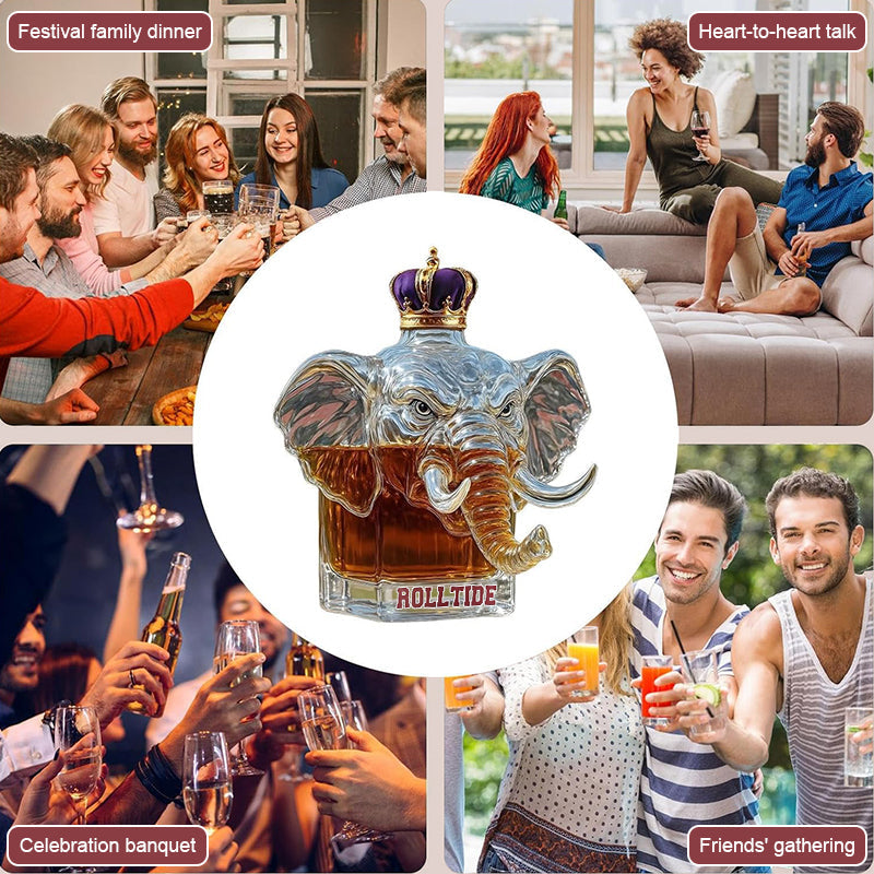 Majestic Elephant Whiskyflaske