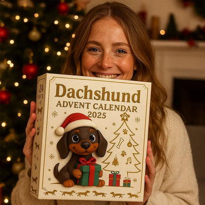 🐾2025 Dachshund-feriekalender