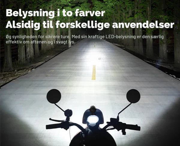 MotoBeam LED-frontlykter