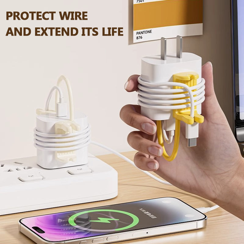 Organisator for telefonens ladekabel (2 stk)