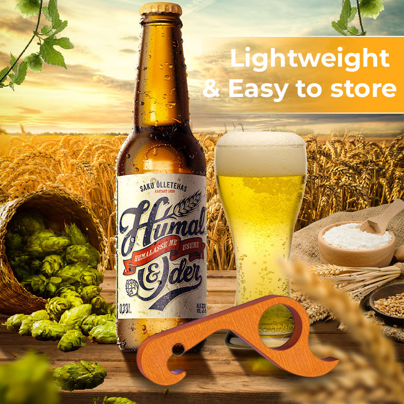 Ølflaskeåpner laget av aluminiumslegering