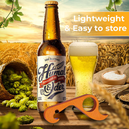 Ølflaskeåpner laget av aluminiumslegering