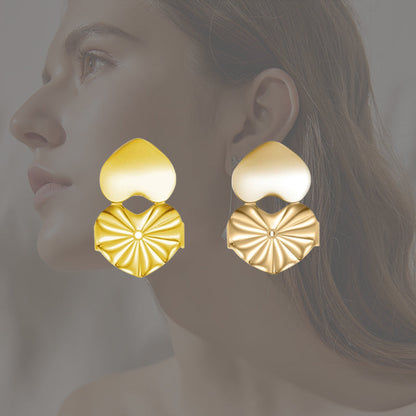 Hjerteformet øreringlås