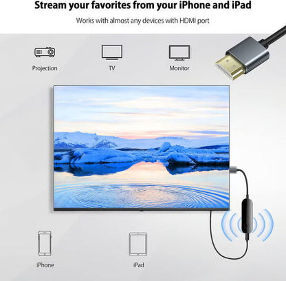 iShare iOS trådløs HDMI-skjermadapter