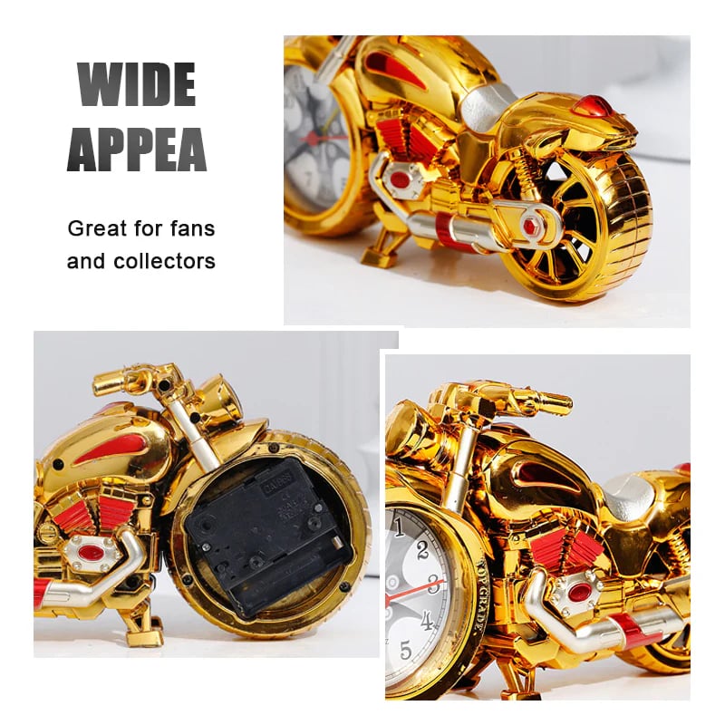 Kreativ Motorsykkelvekkerklokke