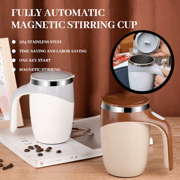 Automatisk magnetisk rørebeger