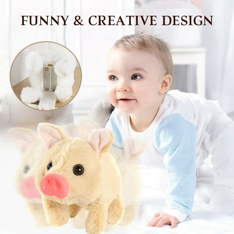 🐷Elektrisk løpende grisekatt Plush