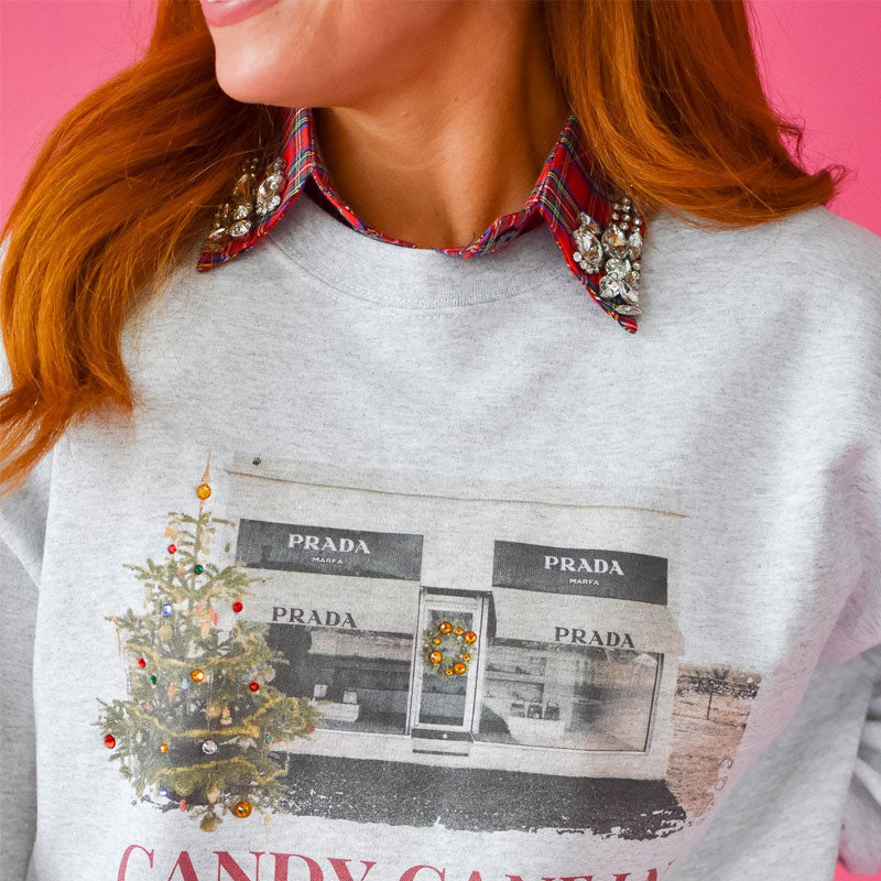 🎄 ✨Rød Julerute Glitterkrage Avtakbar Krage