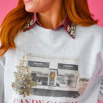 🎄 ✨Rød Julerute Glitterkrage Avtakbar Krage