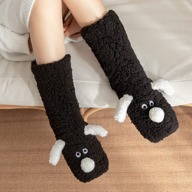 Vinter snøbelegg teppe sokker