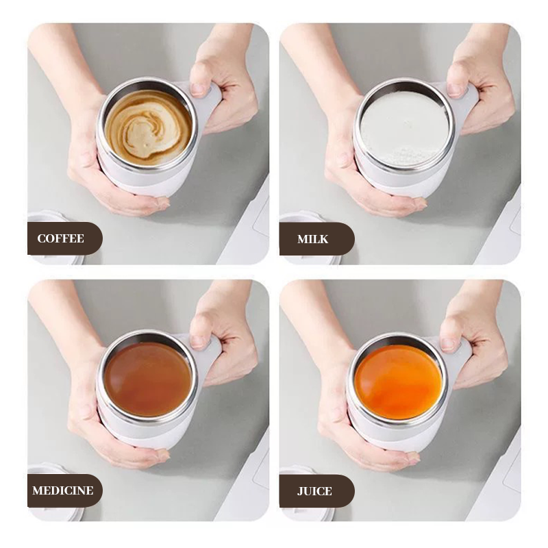 Automatisk magnetisk rørebeger