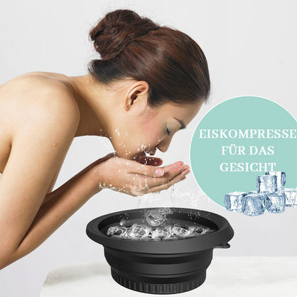 Sammenleggbar servant i silikon