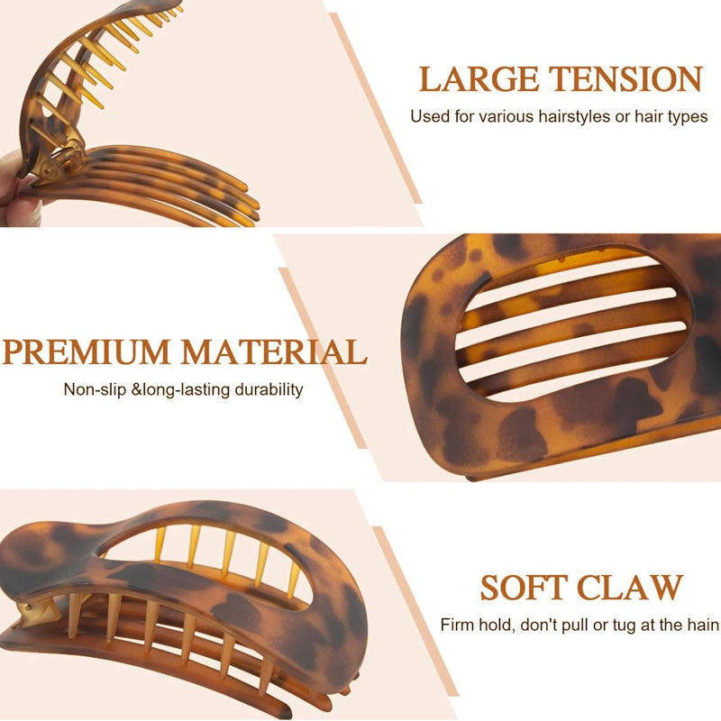 Ovalt sett med hårgrep